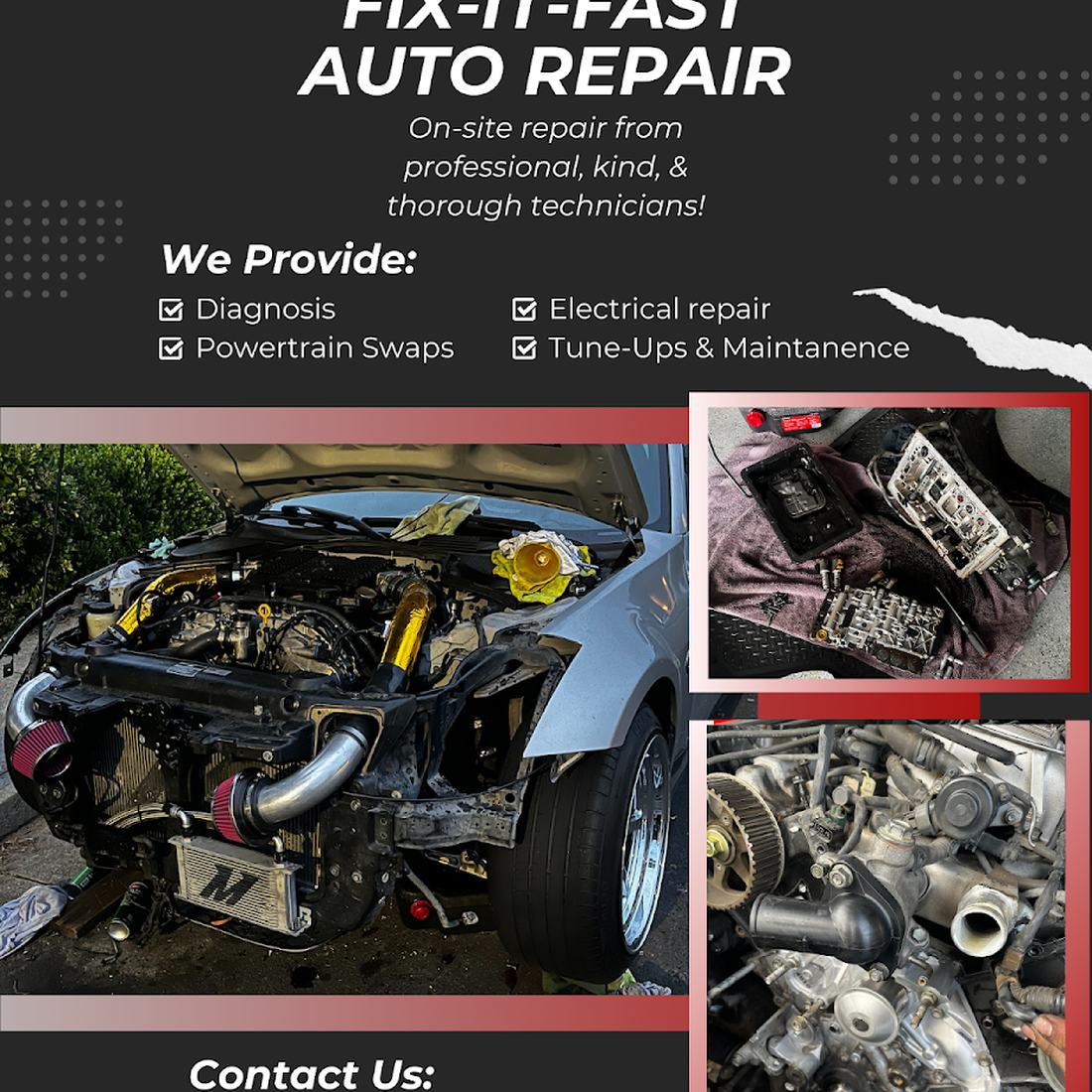 Work by Fix It Fast Auto Repair